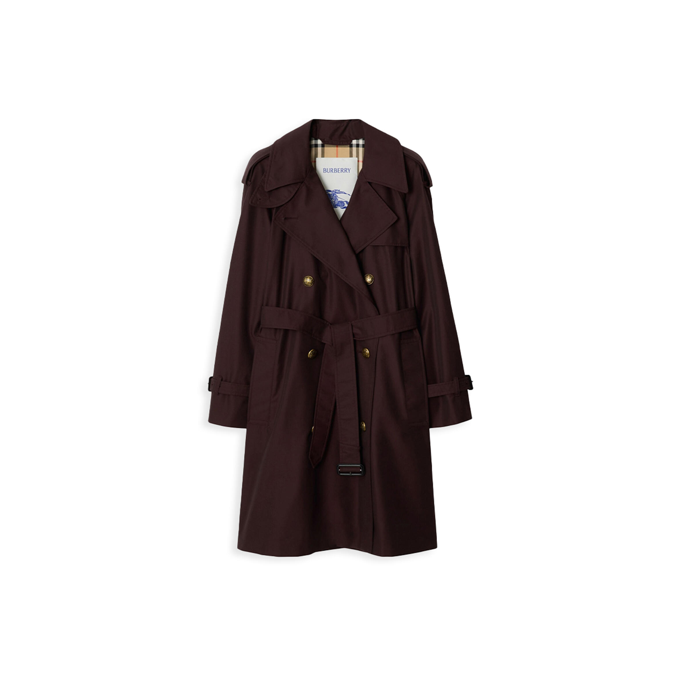 bv*b*rry mid-length castleF0rd trench coat